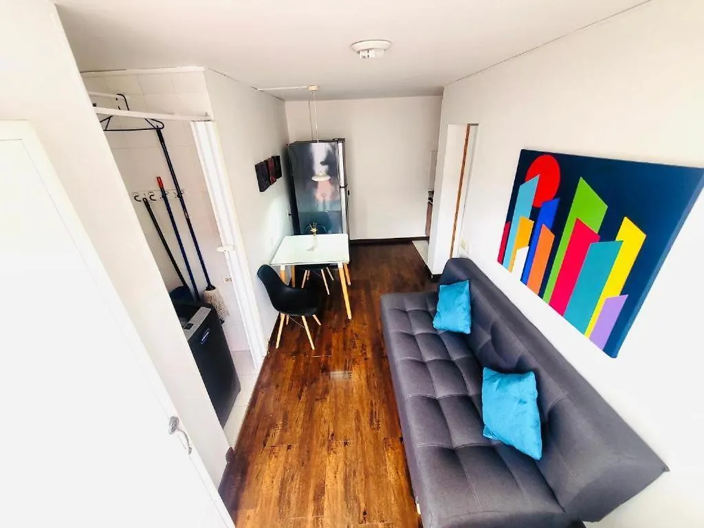 Apartaestudio En Usaquen Junto A Clinica Santa Fe Apartment Bogota